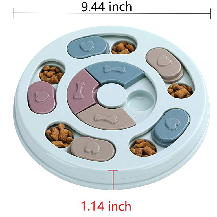 Slow Feeder Dog Bowl | Interactive Pet Puzzle Feeding Dish
