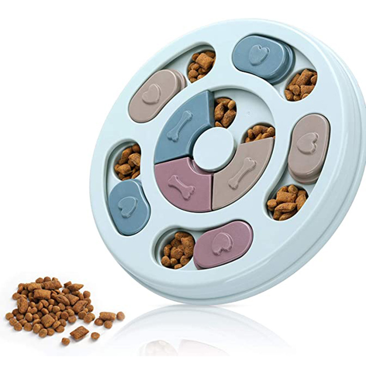 Slow Feeder Dog Bowl | Interactive Pet Puzzle Feeding Dish
