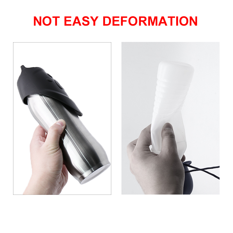 Stainless Steel Pet Water Bottle | Portable Travel Drinker