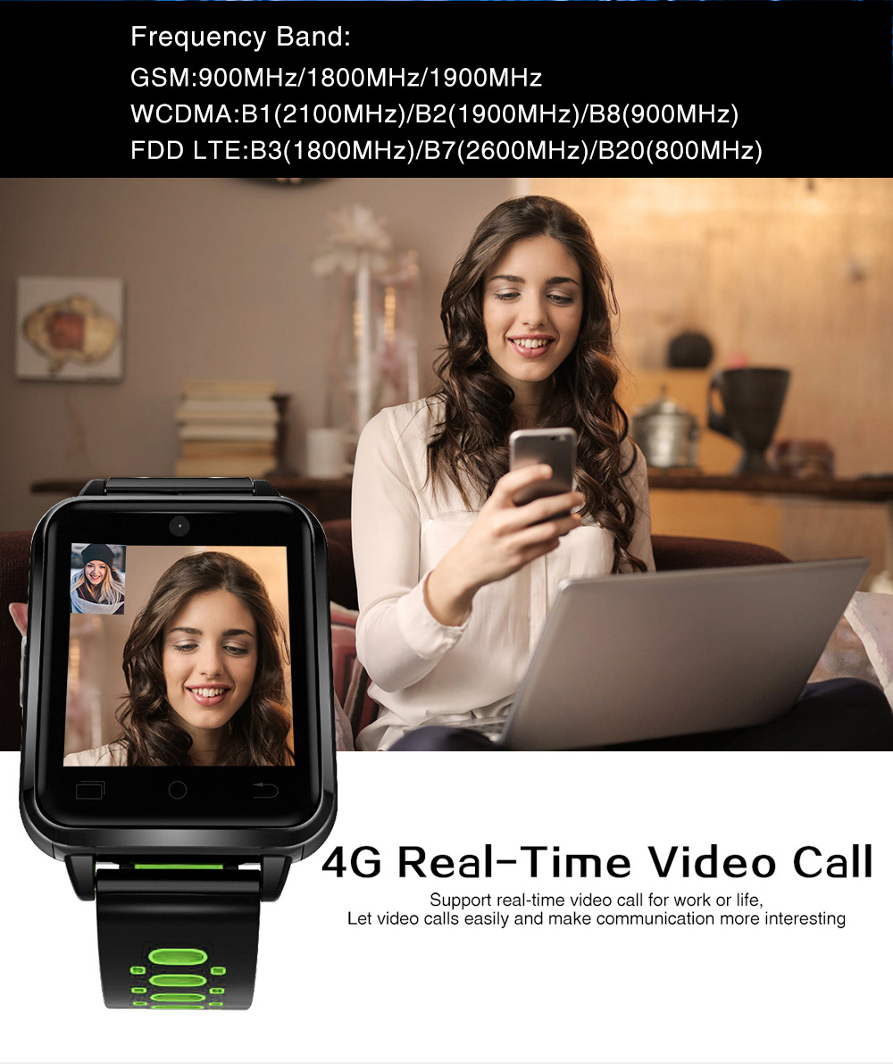 Standalone Android Smart Watch | 1.54" Screen & 3G WiFi