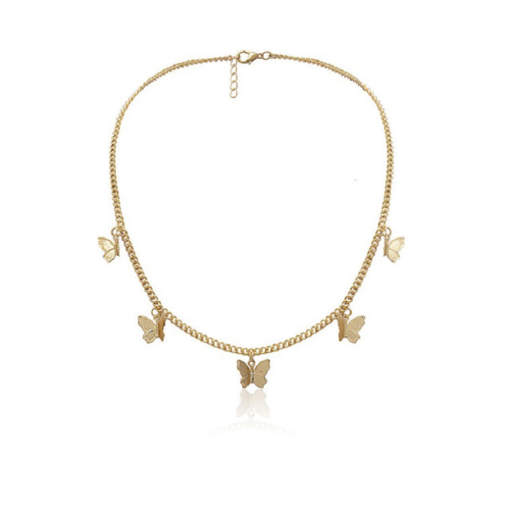 Star Goddess Duo Choker | Layered Gold Alloy Necklace