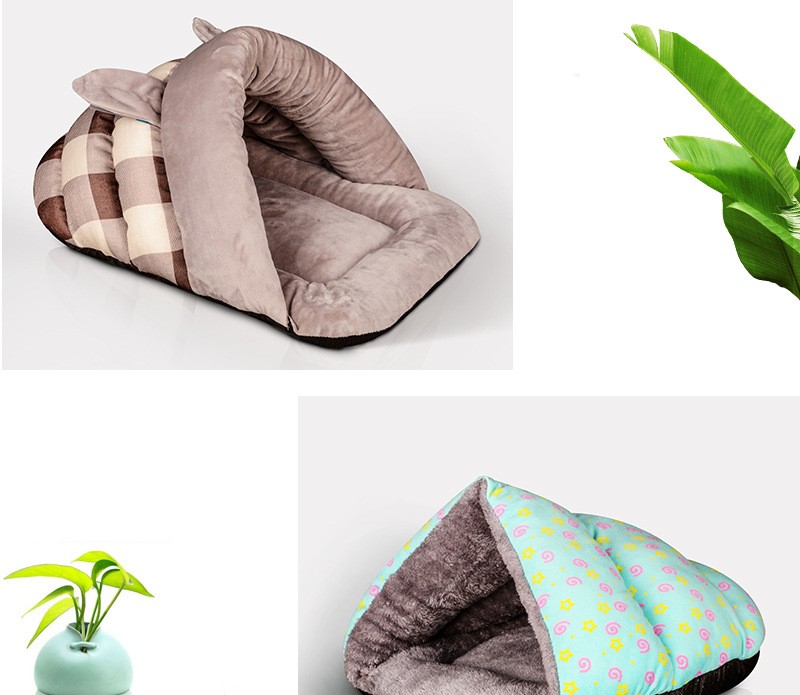 Triangle Cat Sleeping Bag | Thermal Arctic Velvet Nest 6 Triangle Cat Sleeping Bag | Thermal Arctic Velvet Nest