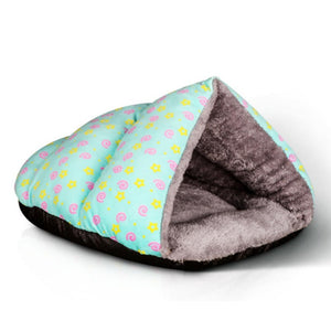 Triangle Cat Sleeping Bag | Thermal Arctic Velvet Nest 9 Triangle Cat Sleeping Bag | Thermal Arctic Velvet Nest