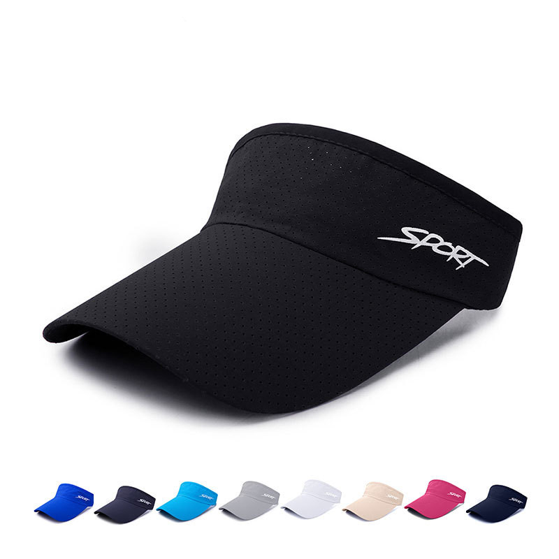 Unisex Golf Sun Visor | Breathable Polyester Sports Cap