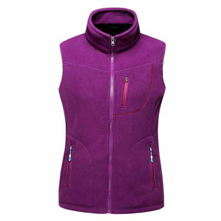 Unisex Polar Fleece Vest | Outdoor Contrast Gilet