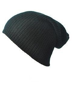 Unisex Striped Knitted Beanie | Windproof Woollen Cap