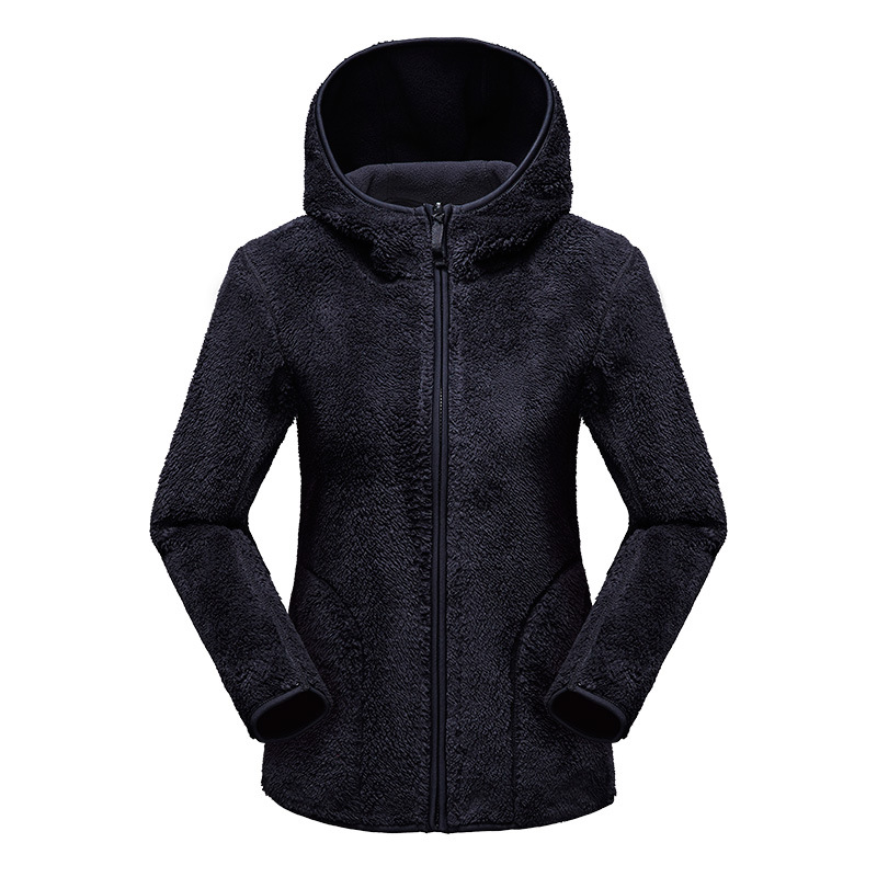 Unisex Thermal Fleece Jacket | Outdoor Hooded Coat