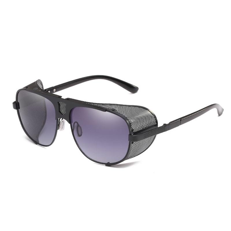 Vintage Metal Frame Goggles | Windproof PC Lenses