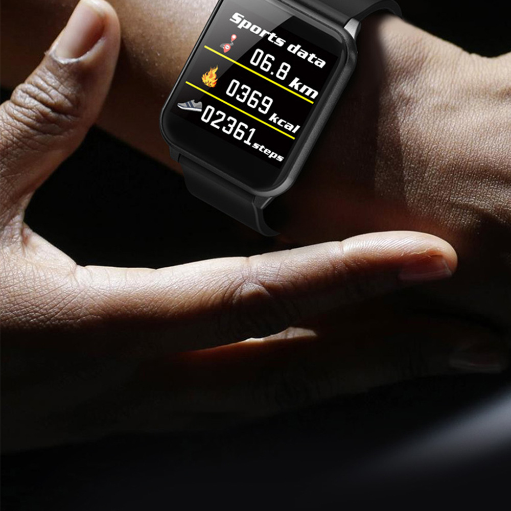 Waterproof Bluetooth Sports Watch | Metal Casing & TPU Strap