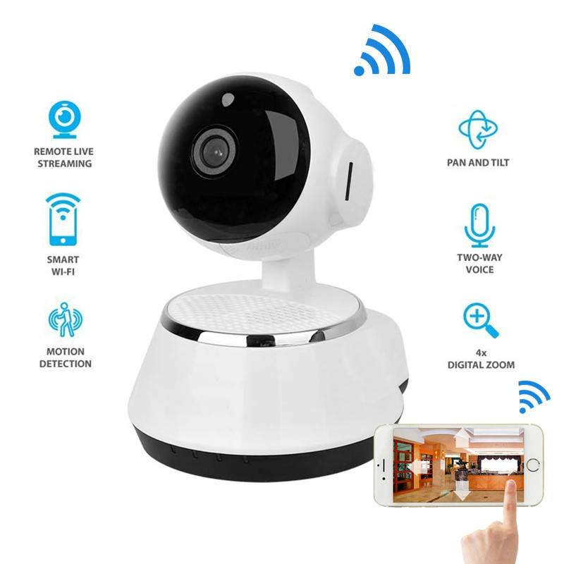 Wireless IP Home Security Camera | 720P HD & Two-Way Audio