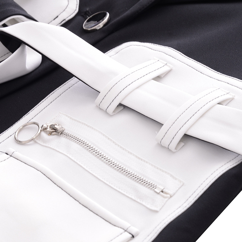 Women's Black Suit Jacket | Tie-Waist Tailored Blazer