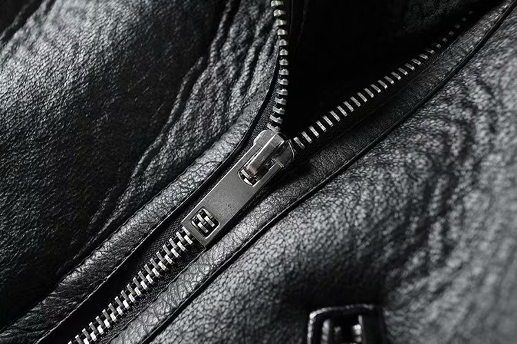 Women's Faux Lamb Leather Jacket | PU Winter Coat