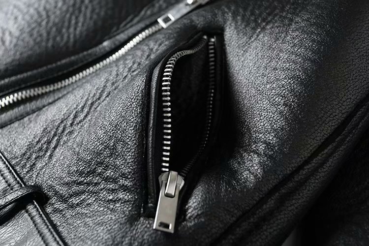 Women's Faux Lamb Leather Jacket | PU Winter Coat