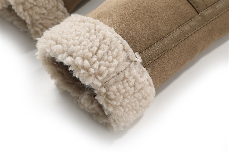 Women's Lambswool Motorcycle Jacket | Thick Winter Coat 7 Women's Lambswool Motorcycle Jacket | Thick Winter Coat