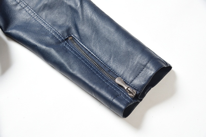 Women's Mid-Length PU Leather Coat | Fleece-Lined Jacket