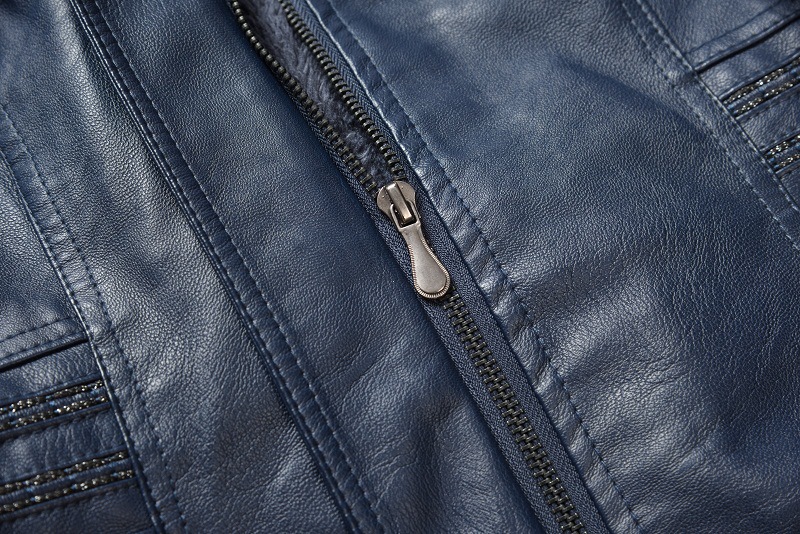 Women's Mid-Length PU Leather Coat | Fleece-Lined Jacket