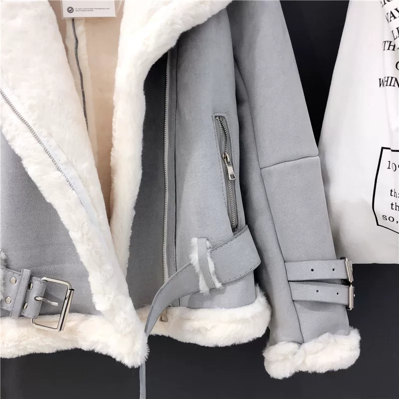 Women's Short Lambswool Coat | Winter Fur Jacket 24 Women's Short Lambswool Coat | Winter Fur Jacket