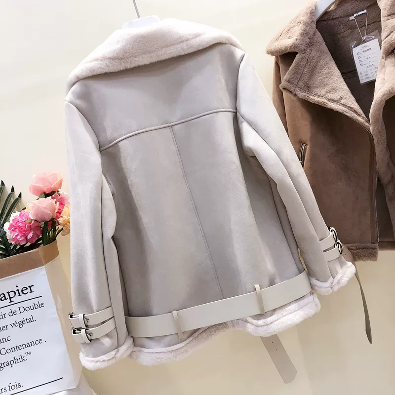 Women's Short Lambswool Coat | Winter Fur Jacket 30 Women's Short Lambswool Coat | Winter Fur Jacket