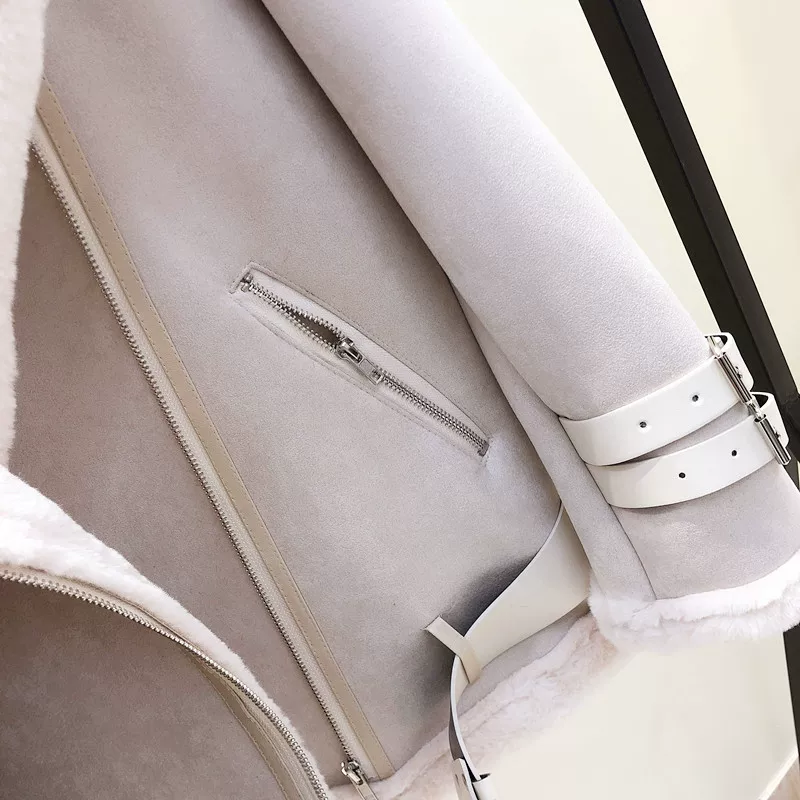 Women's Short Lambswool Coat | Winter Fur Jacket 32 Women's Short Lambswool Coat | Winter Fur Jacket