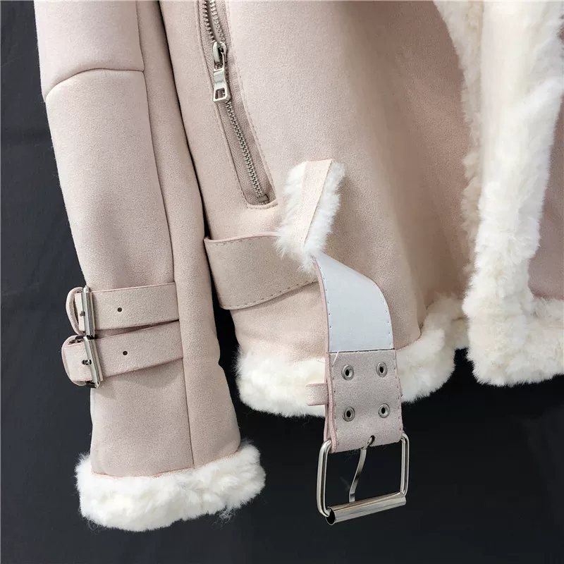 Women's Short Lambswool Coat | Winter Fur Jacket 12 Women's Short Lambswool Coat | Winter Fur Jacket