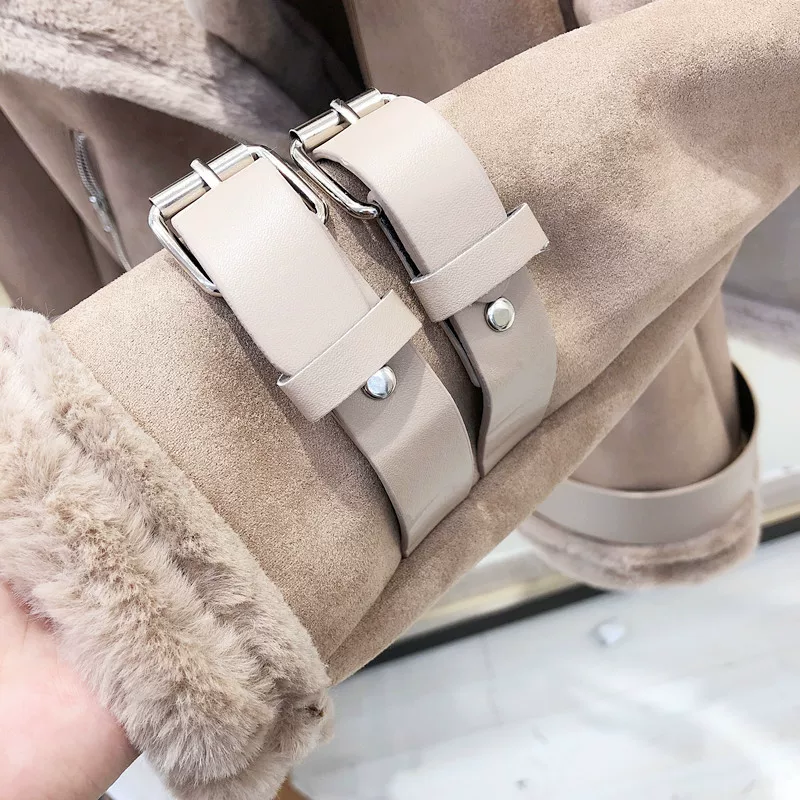 Women's Short Lambswool Coat | Winter Fur Jacket 35 Women's Short Lambswool Coat | Winter Fur Jacket