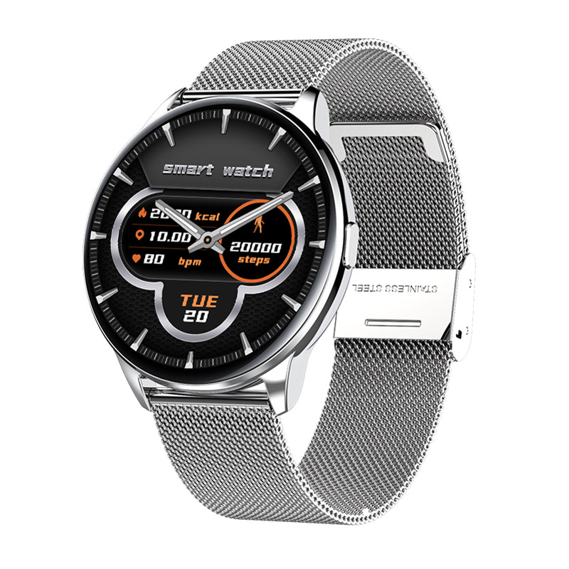 Y90 GPS Smart Watch | 1.32" IPS Display & Blood Pressure Monitor