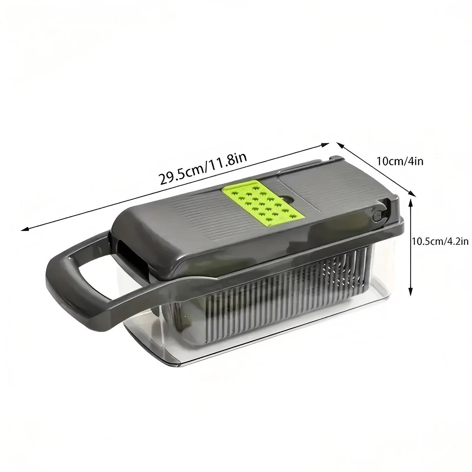 16-in-1 Multifunctional Vegetable Chopper — 8 Blades, Built-In Container 3 16-in-1-vegetable-chopper